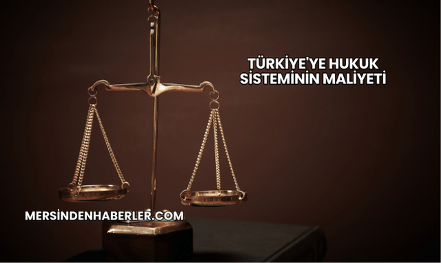 Türkiye'ye Hukuk Sisteminin Maliyeti