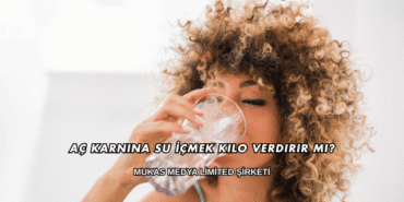 Aç Karnına Su İçmek Kilo Verdirir mi?