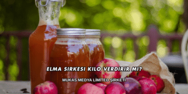 Elma Sirkesi Kilo Verdirir mi?